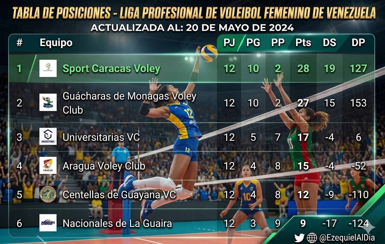 Cambio de mando en la LPV: Caracas asume el trono y La Guaira recorta distancias.