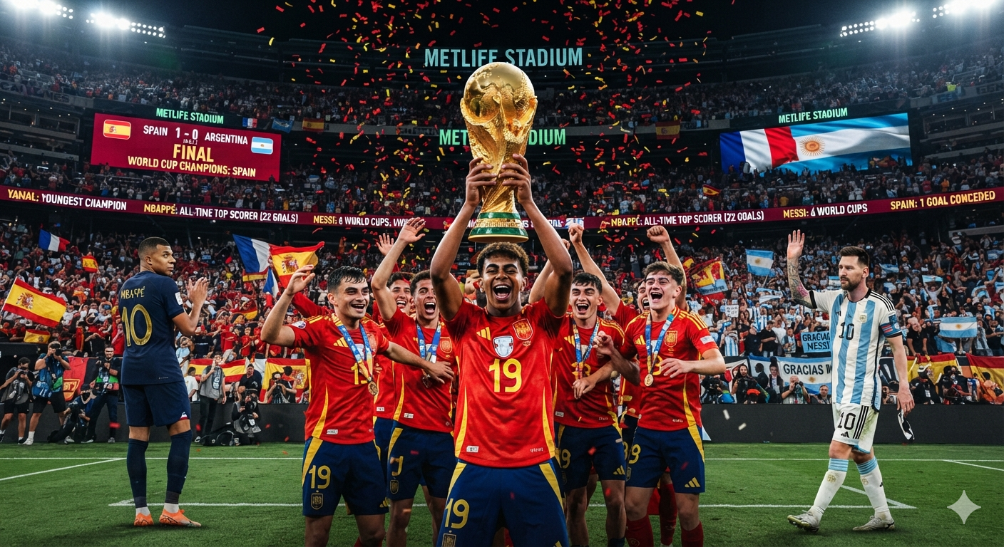 De la gloria de España al Olimpo de Yamal y Mbappé: Cifras que deja el Mundial 2026