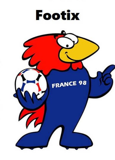 Mascota Francia 1998